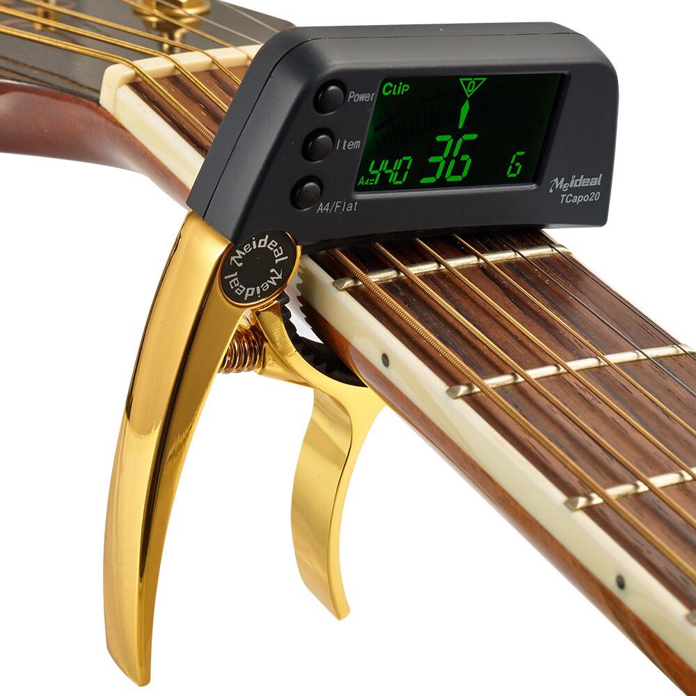 Capo cho đàn guitar có màn hình hiển thị độ chính xác cực cao ( màu ngẫu nhiên )