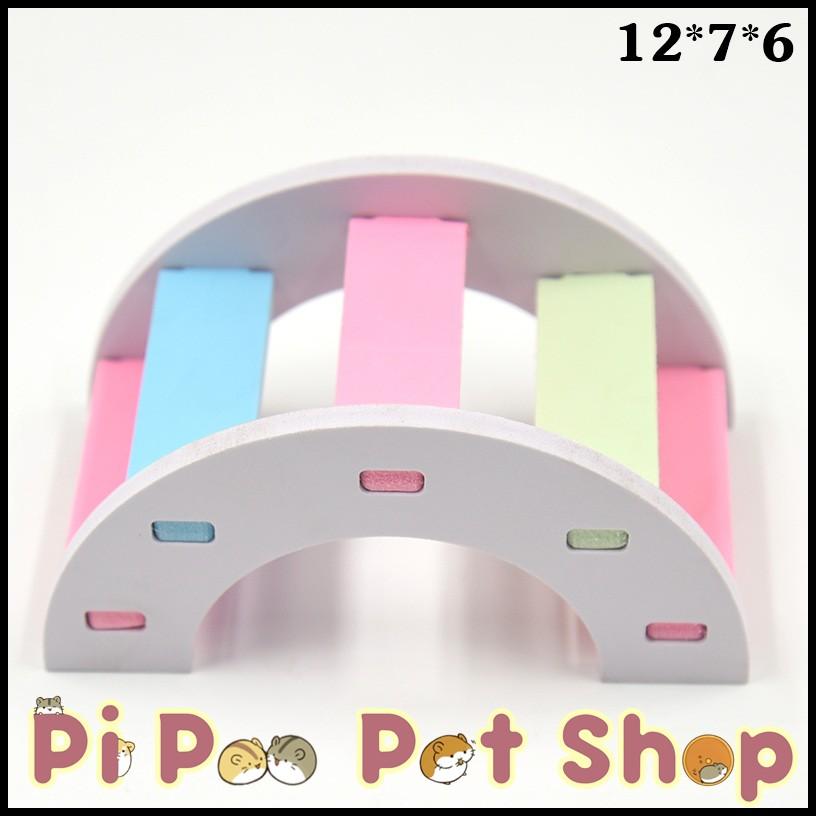 Cầu thang cầu vòng cho Hamster và thú cưng