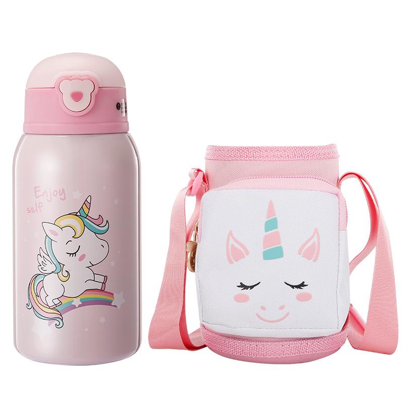 Đồng Hồ Nam Dây Thép Không Gỉ Trẻ Bình Giữ Nhiệt 500 Ml Dễ Thương Kim Loại Chân Không Cách Nhiệt Giữ Nhiệt Bình Giữ Nhiệt Mug Cup