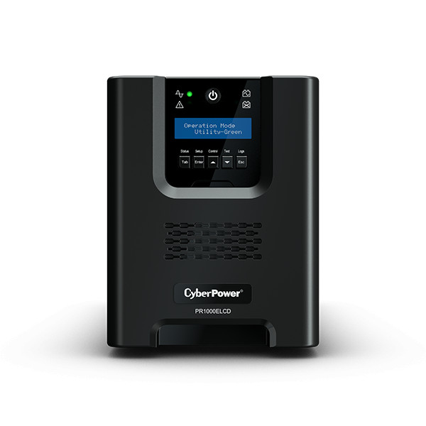 Bộ lưu điện UPS CyberPower PR1000ELCD 1000VA/900W - Hàng Chính Hãng