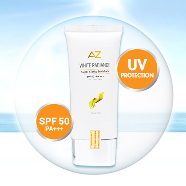 Kem Chống Nắng Sáng Da CC Cream AZ White Sunblock SPF 50 - PA +++ 50ml