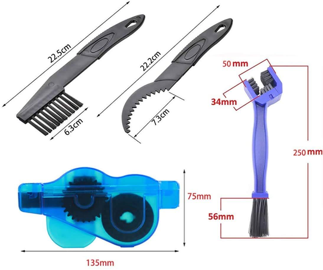 Đặt 10 dụng cụ vệ sinh xe đạp, công cụ làm sạch bàn chải làm sạch cho dây chuyền xe đạp, lốp xe, bánh xe đạp, bánh xe đạp leo núi, xe đạp đua, xe đạp thành phố, xe đạp gấp
