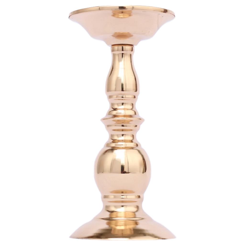Iron Candlestick Pillar Candle Holder for Wedding Party Home Decor