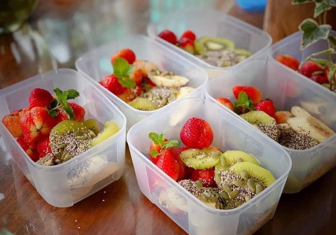 Bộ Hộp Đựng Thực Phẩm Tupperware Trữ Đông Gen I Small 650ml vuông