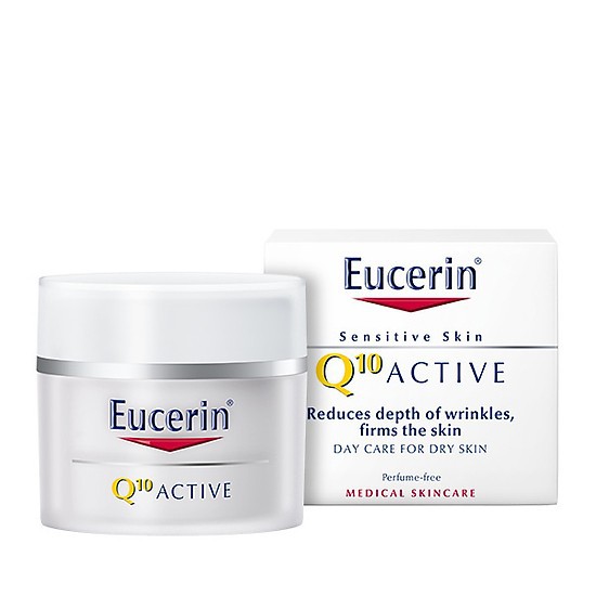 Kem Dưỡng Ẩm Ngăn Ngừa Lão Hóa Ban Ngày Eucerin Q10 Active Day Cream 50ml