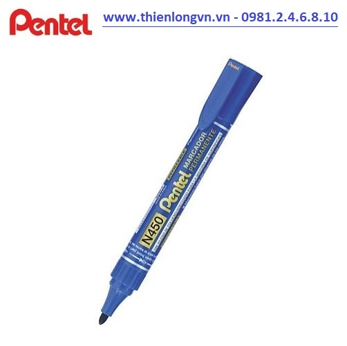 Bút lông dầu Pentel – N450 màu xanh