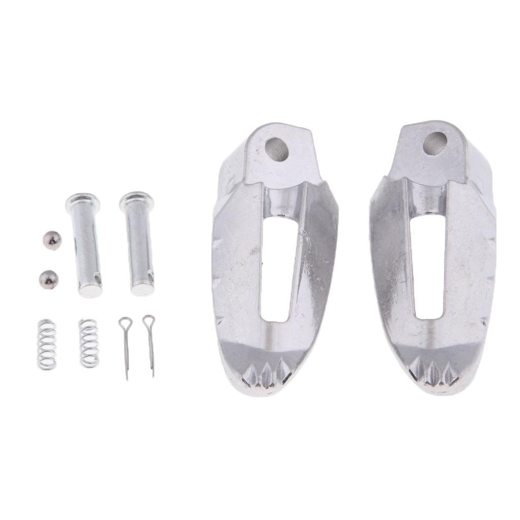 2Pcs Motorcycle Universal Foot Peg Footrest for Scooter Electric Scooter TTX
