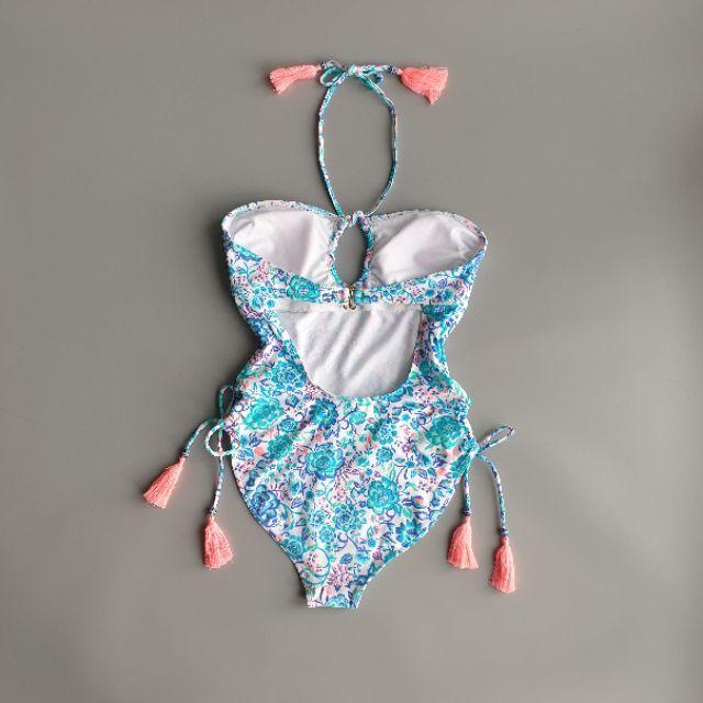 Bộ bơi một mảnh Tropical No Boundaries xuất khẩu Walmart Mỹ