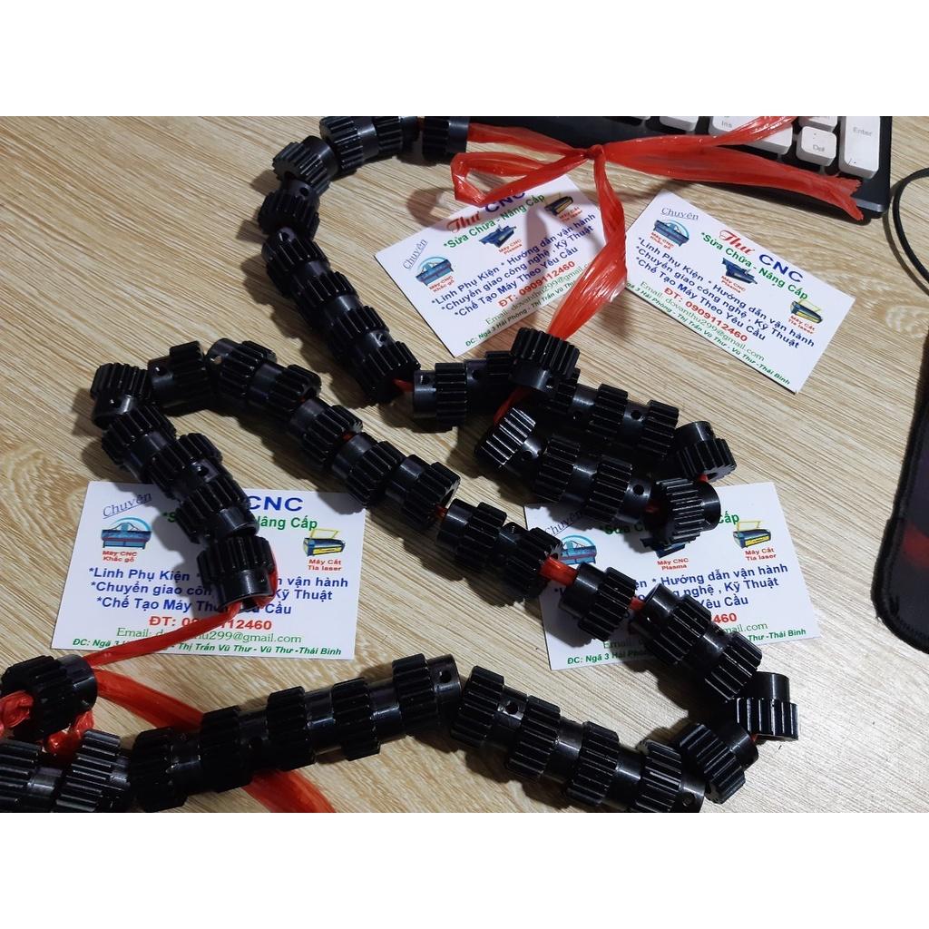 Bánh răng Modul M1 25 răng lỗ trục phi 14mm