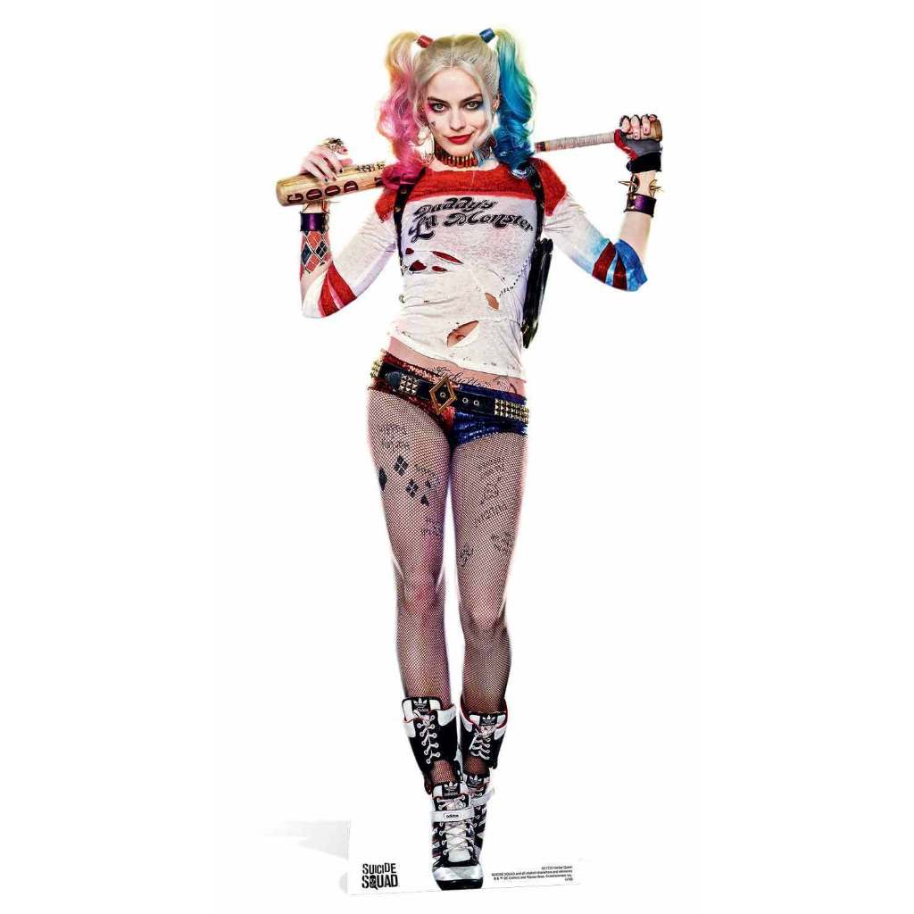 Tóc giả Harley Quinn cả đầu hóa trang Halloween cho trẻ em và người lớn phong cách cyberpunk
