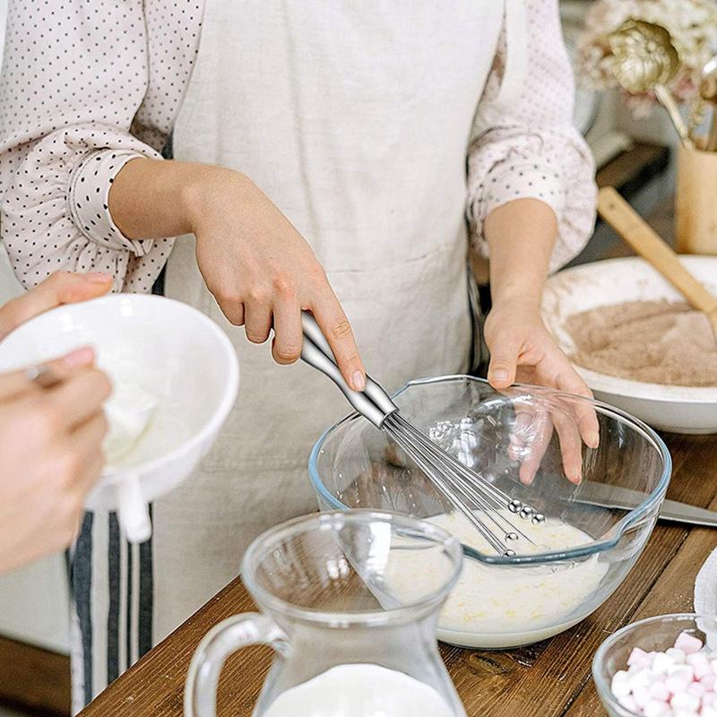 Đồng Hồ Nam Dây Thép Không Gỉ Bóng Cỏ Roi, Dây Máy Đánh Trứng Bộ Kẹp Gắp Thức Ăn Để Nấu Ăn, Máy Xay Sinh Tố, Khuấy chức Năng Đánh, Đánh Bại Nước Sốt, V. V...