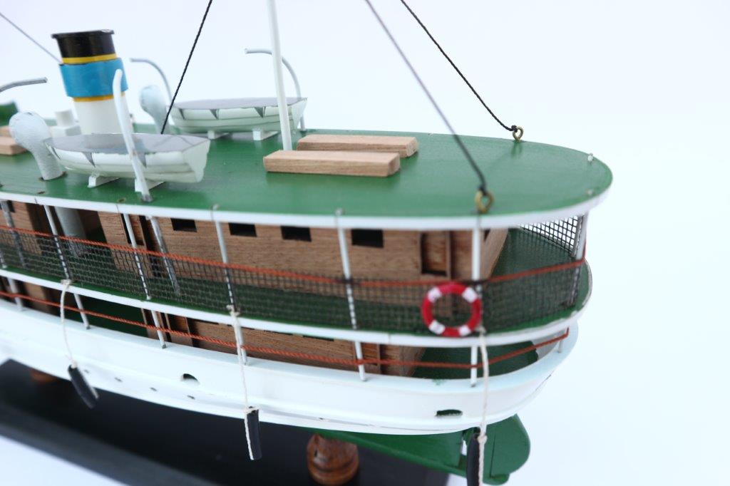 Mô Hình Thuyền Gỗ Giá Rẻ Gia Nhiên Dạng Thuyền Du Lịch SS SAVONLINNA Chuẩn Hàng Xuất Khẩu