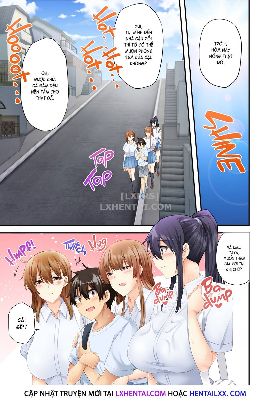 trận bóng chuyền ba đấu một chapter 2 2