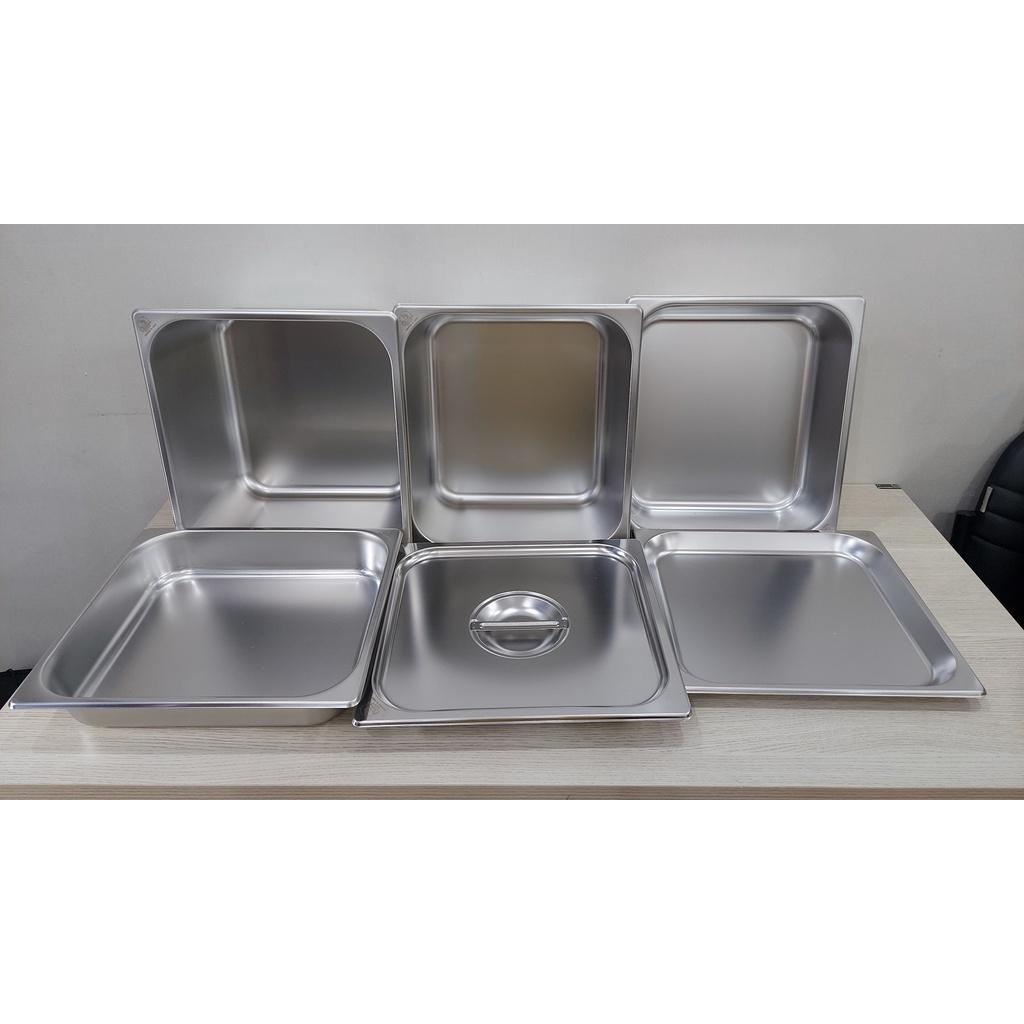 Khay GN 2/3, khay inox, khay buffet nồi vuông, khay đựng thực phẩm, Pate