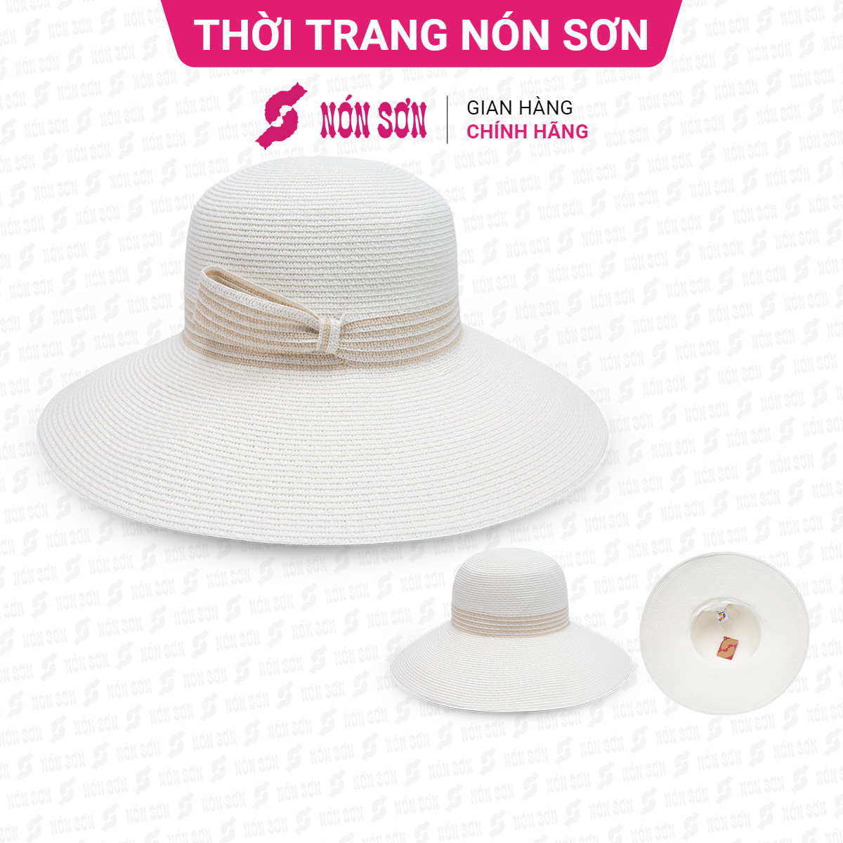 Mũ vành thời trang NÓN SƠN chính hãng XH001-105-TR1