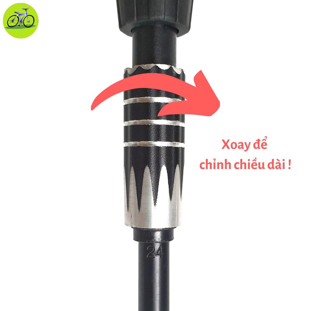 Chân chống xe đạp đa năng từ bánh 24,26,27 đến 28 inch 700c bắt ba điểm