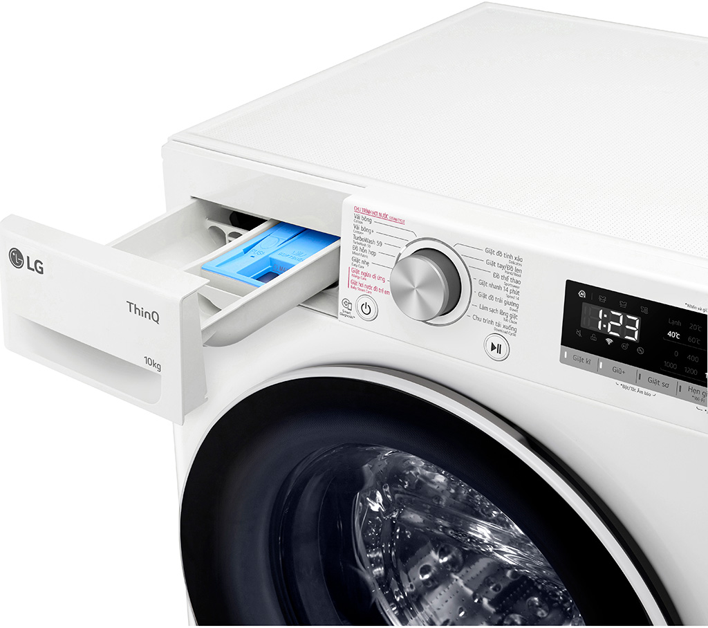 Máy giặt LG Inverter 10 kg FV1410S4W1 - Hàng chính hãng
