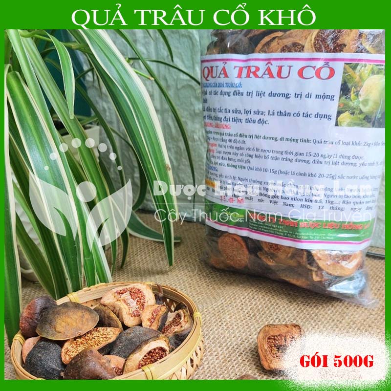 Quả Trâu Cổ khô đóng gói 500gram