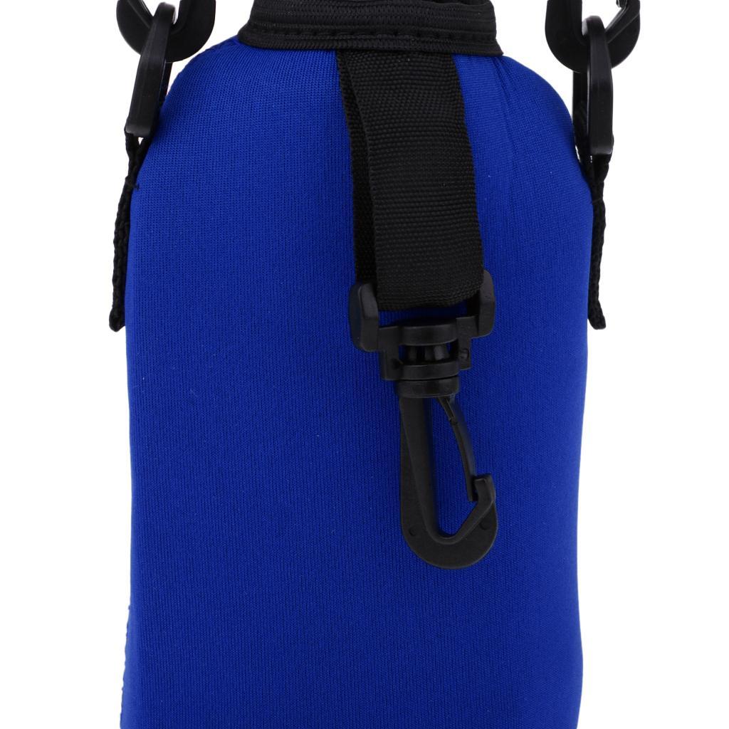 6pcs 750ml Water Bottle Holder Water Bottle Sleeve Adjustable Straps