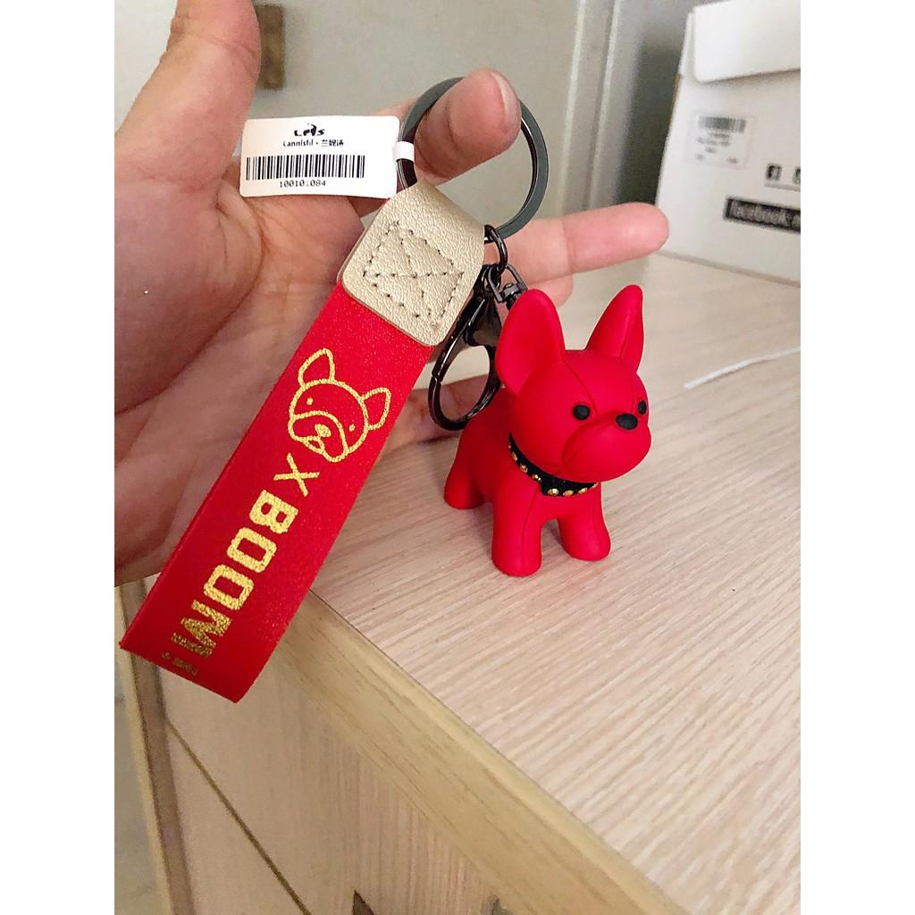MÓC KHÓA CÚN PUG ĐỨC COOL NGẦU