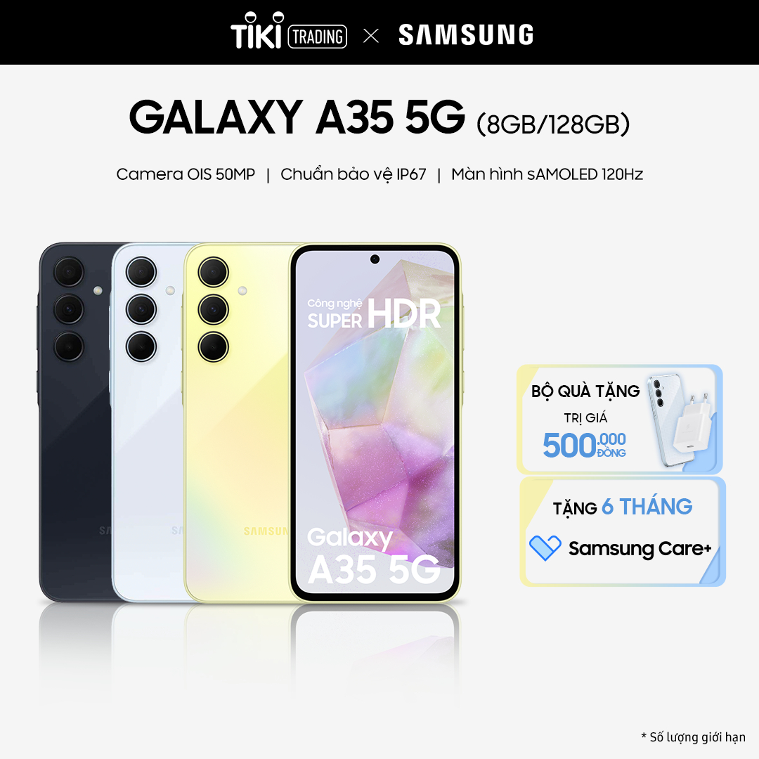 Hình ảnh Điện Thoại Samsung Galaxy A35 5G (8GB/128GB)- Hàng Chính Hãng