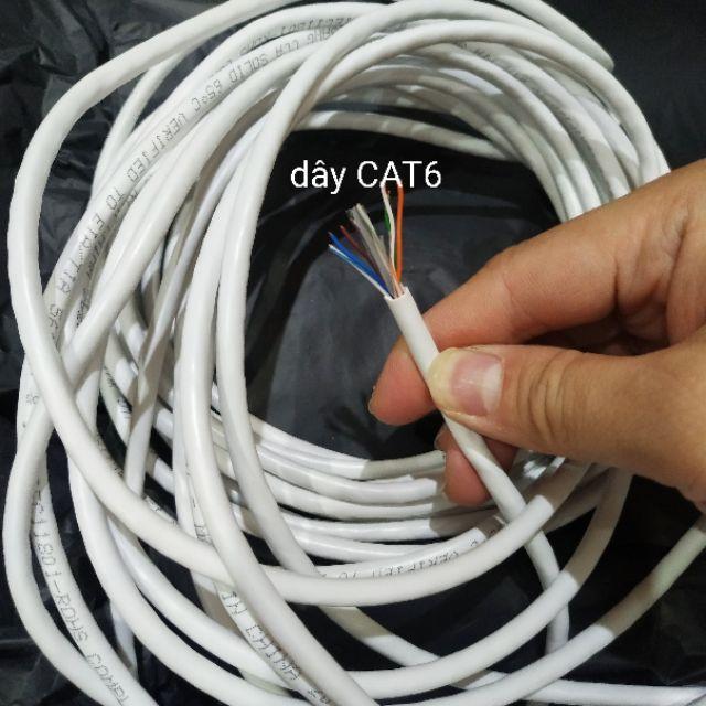 Dây mạng Cat6 Hàng Chuẩn Chính Hãng LB-LINK Bấm sẵn 2 đầu LAN, Internet ( 70m 80m 90m 100m )