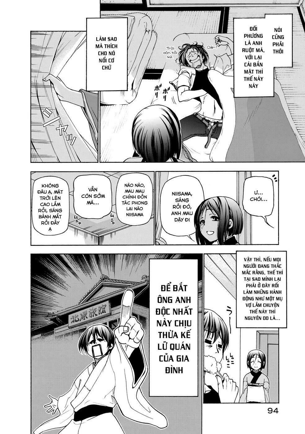 cô gái thích lặn - grand blue chapter 28 4