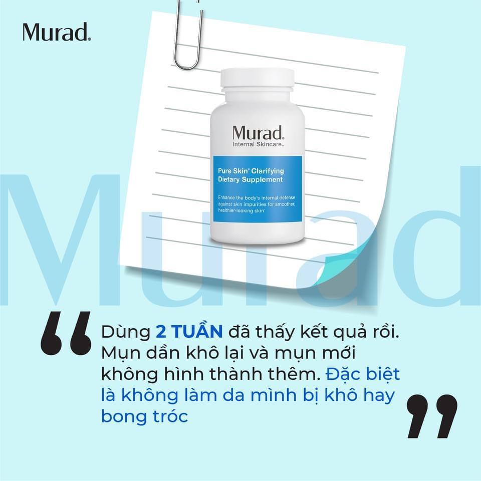 Viên giảm mụn Murad Pure Skin Clarifying Dietary Supplement 120 viên