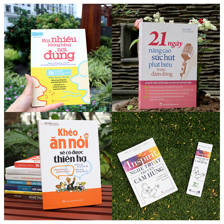 Bookset: Nghệ Thuật Truyền Cảm Hứng Trước Đám Đông