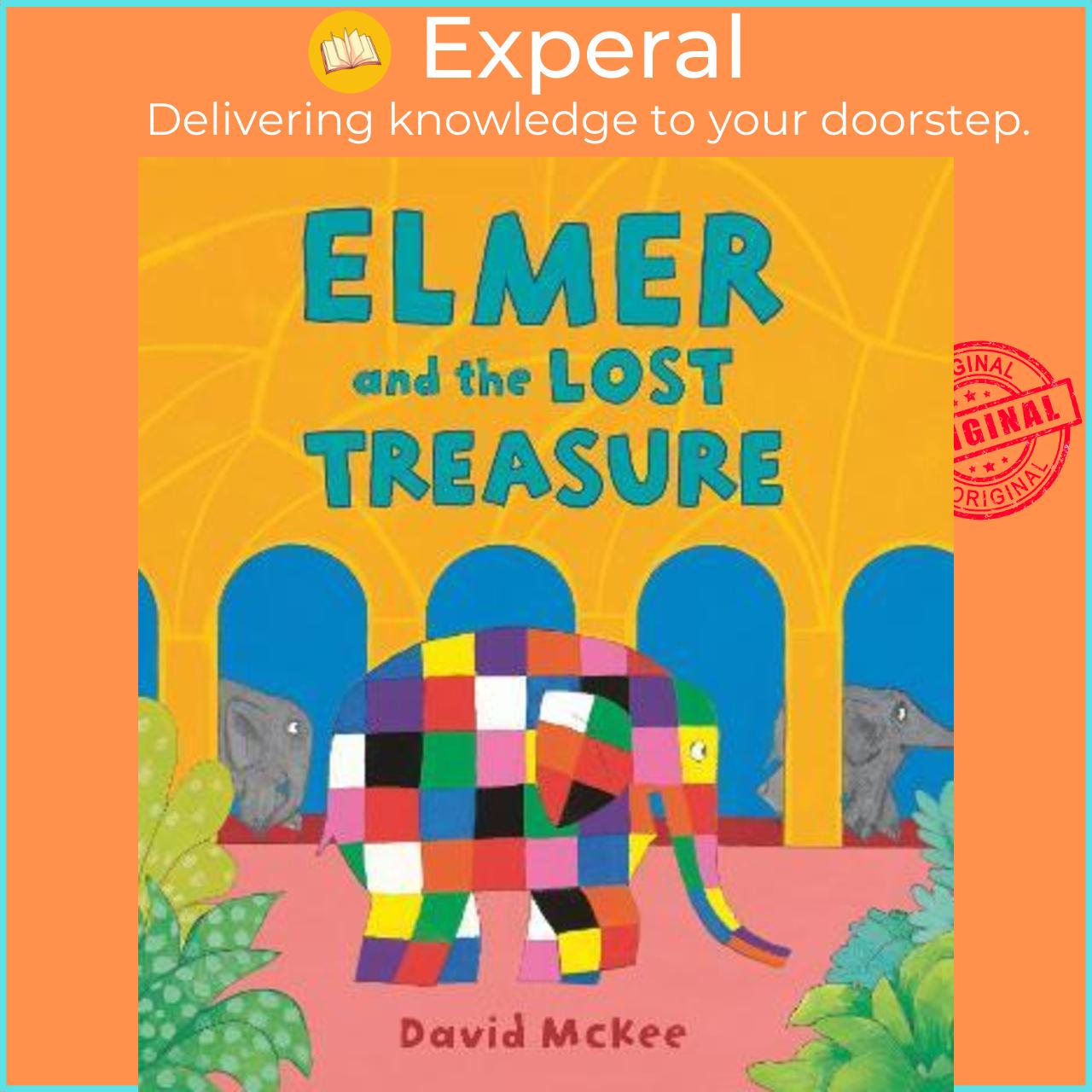 Sách - Elmer and the Lost Treasure by David McKee