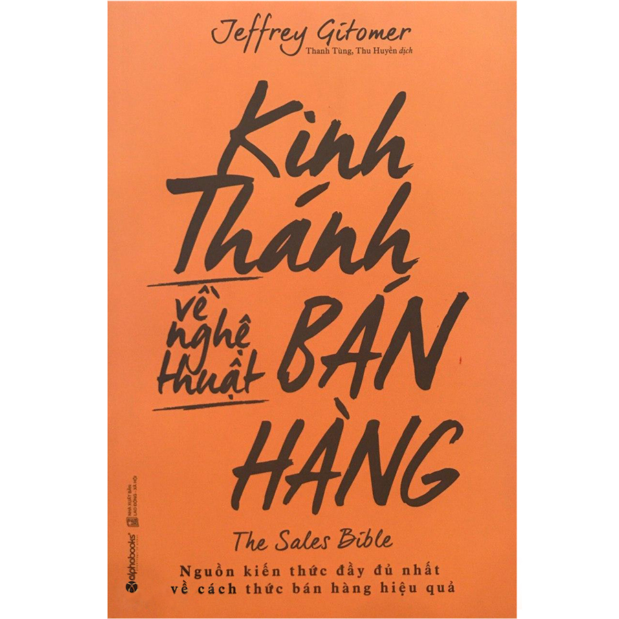 Kinh Thánh Về Nghệ Thuật Bán Hàng