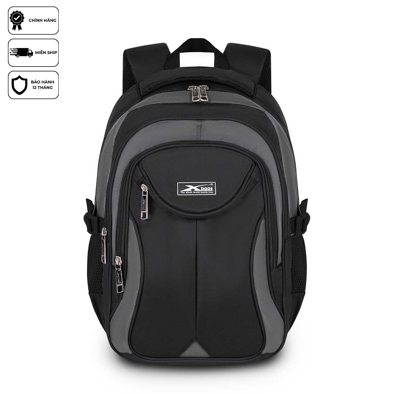 Balo Laptop Nam Nữ XBAGS XB 2002 – Balo Chống Sốc 15 Inch, Thiết Kế Thời Trang, Tiện Lợi Đi Học Đi Làm!