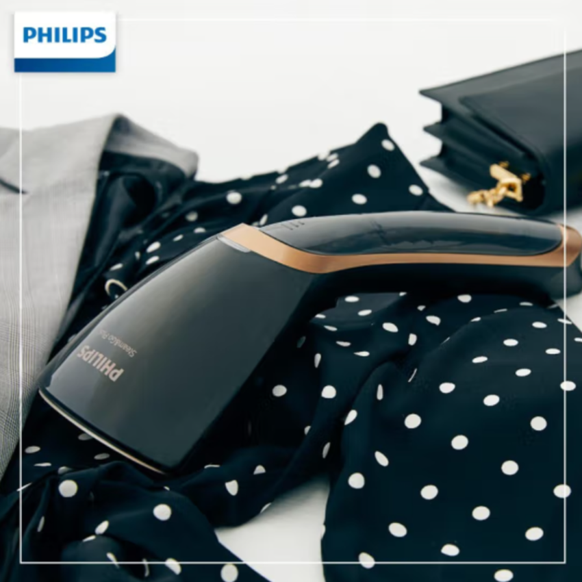 [BẢO HÀNH 24 THÁNG, HÀNG CHÍNH HÃNG] Bàn là, ủi hơi nước dạng cầm tay đa năng, thiết kế nhỏ gọn Thương hiệu Philips Hà Lan GC362/88 - Công suất cao 1300W