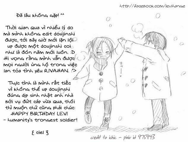 tấn công người khổng lồ - doujinshi levihan chapter 18 7