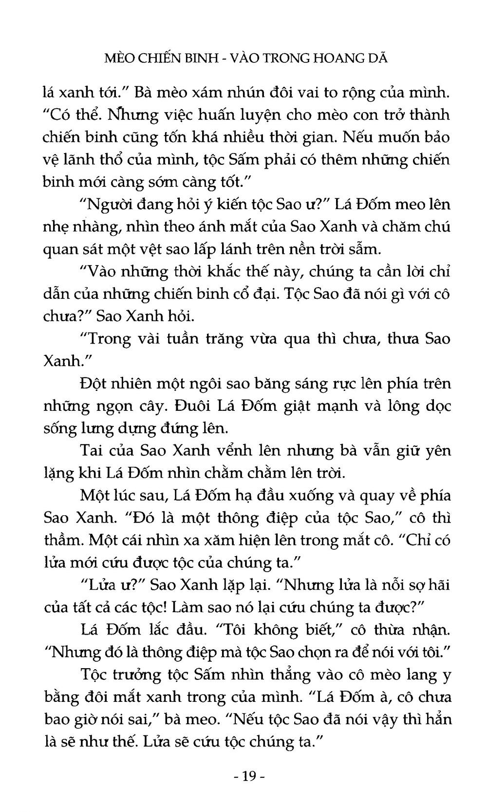 Mèo Chiến Binh - Vào Trong Hoang Dã (Tái Bản 2019)
