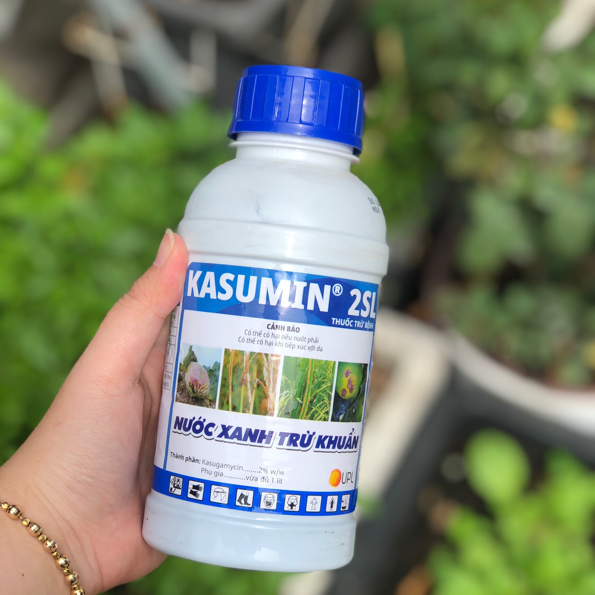 Thuốc trừ vi khuẩn và nấm KASUMIN 2SL - chai 425 ml