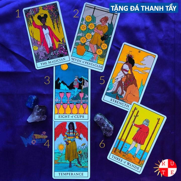 Bài Modern Witch Tarot 78 Lá Bài Tặng File Tiếng Anh Và Đá Thanh Tẩy