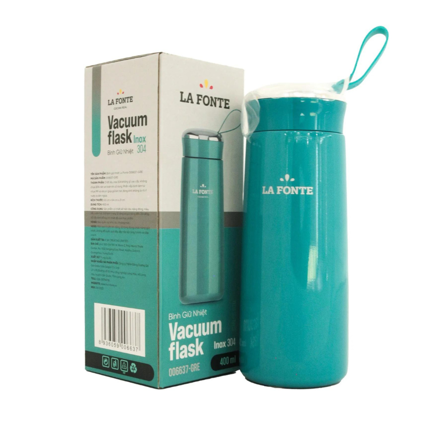 Bình giữ nhiệt La Fonte 400ml - 006637 - GRE