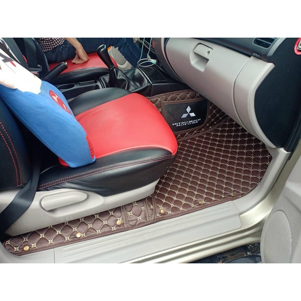 Thảm Lót Sàn Xe MITSUBISHI ATTRAGE đời 2019 - 2023, Thảm 5D mẫu da cao cấp, kết hợp rối sàn, Chuẩn Phom, Đa Dạng Mẫu Mã