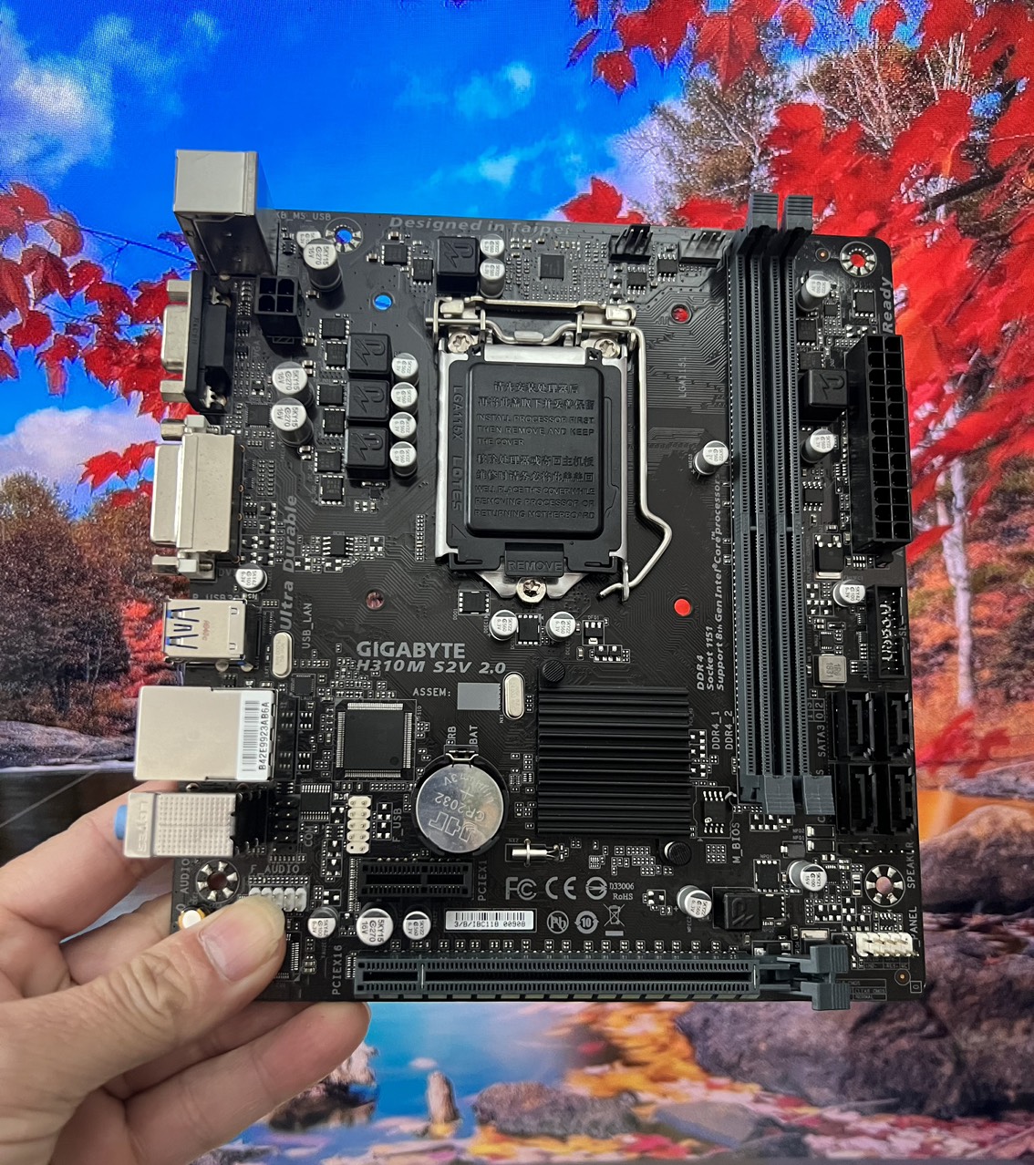 Bo Mạch Chủ (Mainboard) Gigabyte H310M-S2V (Hàng Chính Hãng)