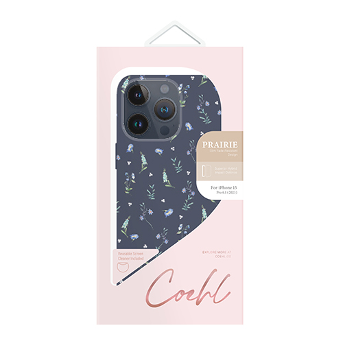 Ốp lưng dành cho iPhone 15 Pro/ 15 Pro Max UNIQ Hybrid Coehl Prairie - hàng chính hãng