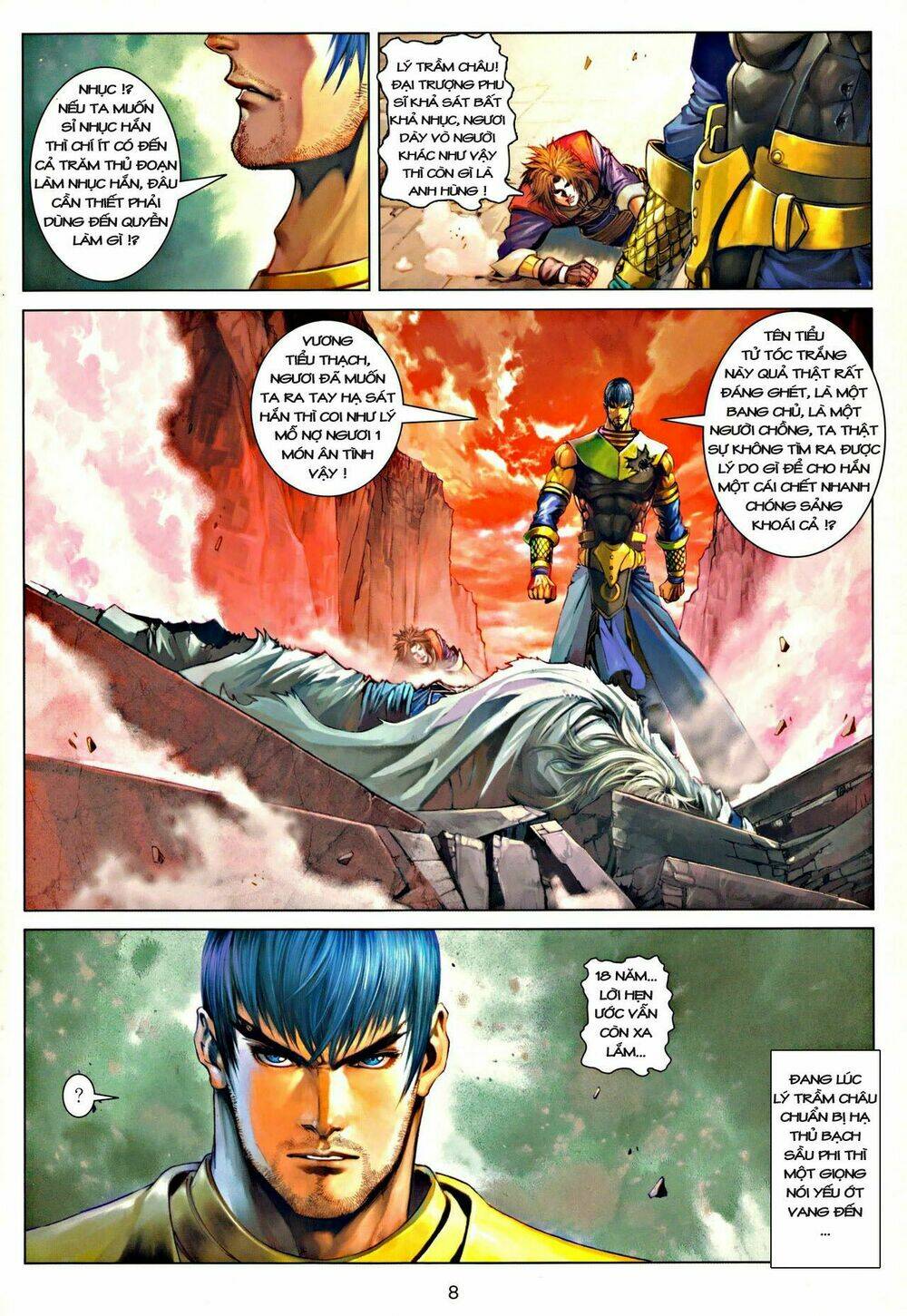 ôn thuỵ an quần hiệp truyện chapter 37 8