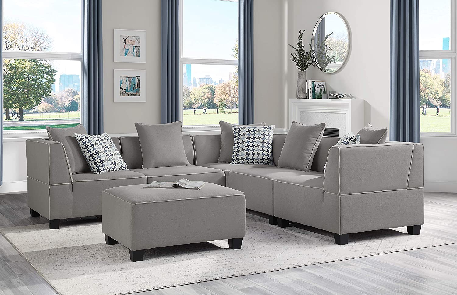 Ghế đôn nệm sofa phòng khách nhiều size màu