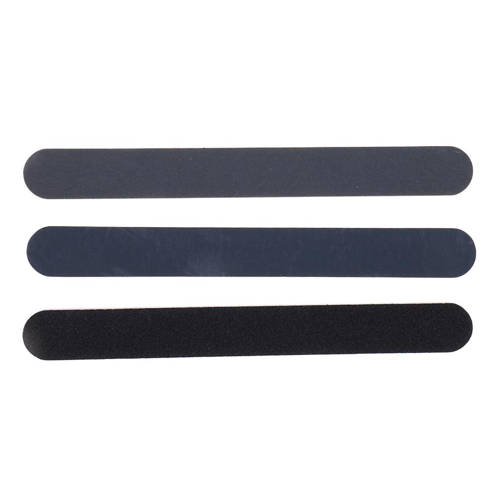 3 Cái/bộ Giấy Nhám Đánh Bóng Bài Que Mài Cạnh Thanh Hình Gỗ