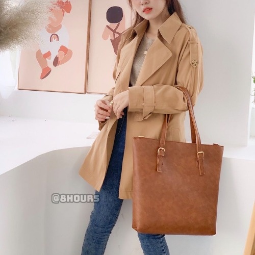 Túi xách da nữ công sở Big tote