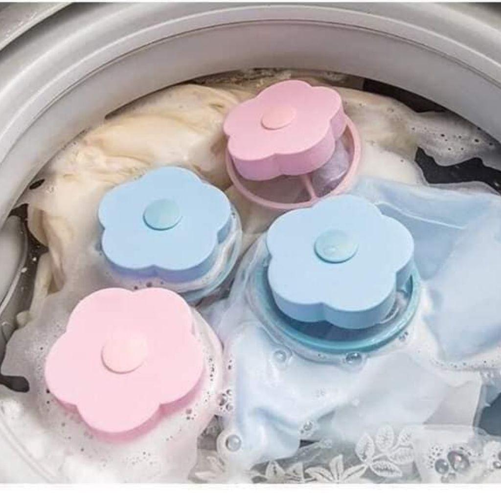 Phao Lọc Cặn Bẩn Máy Giặt, Túi Lọc Gom Rác Lồng Máy Giặt