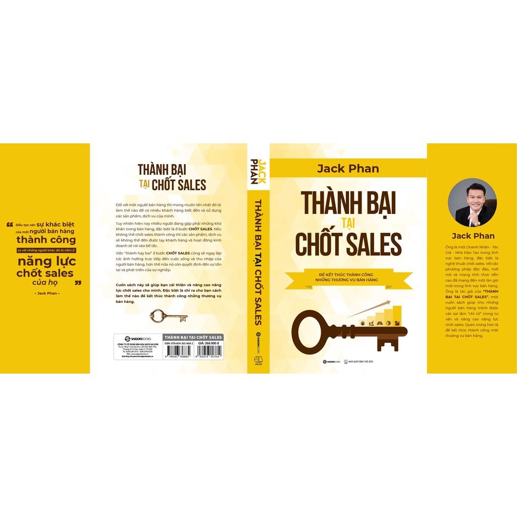 Thành bại tại chốt sales - Tác giả Jack Phan