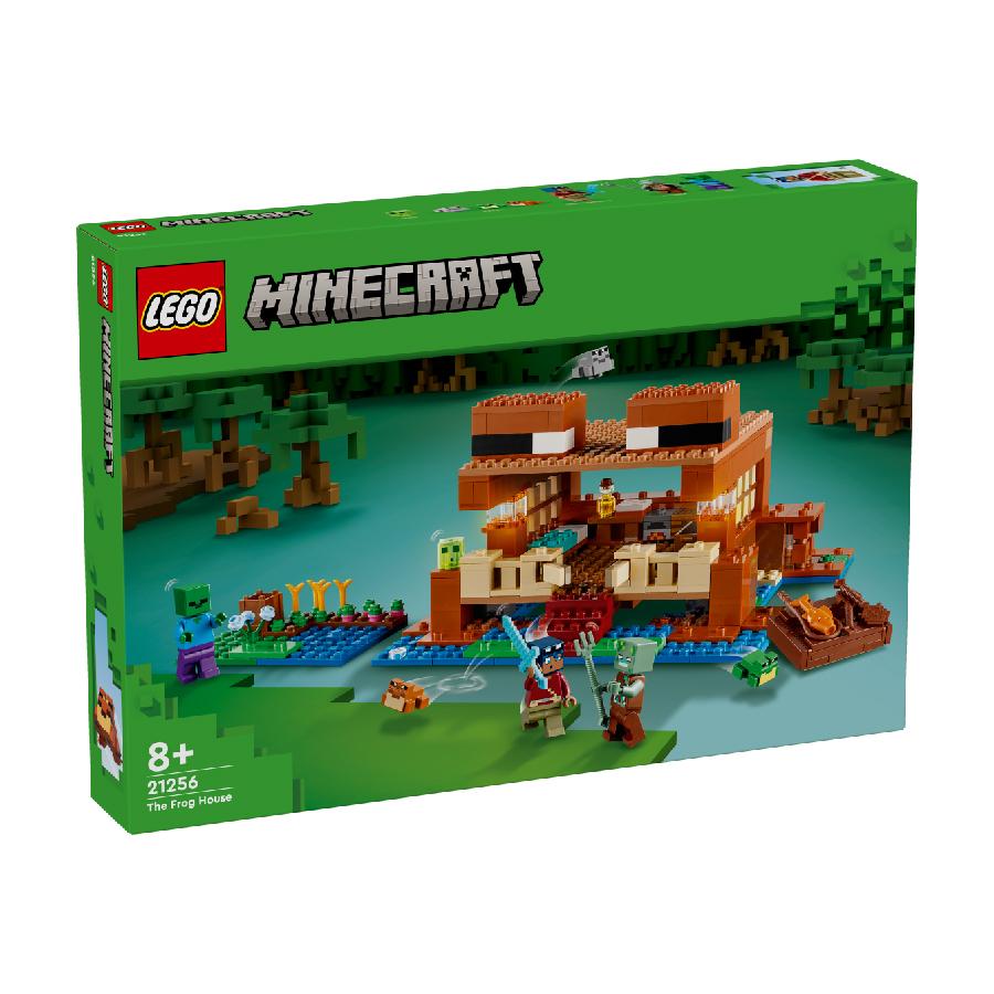 Đồ Chơi Lắp Ráp Ngôi Nhà Ếch LEGO MINECRAFT 21256 (400 chi tiết)