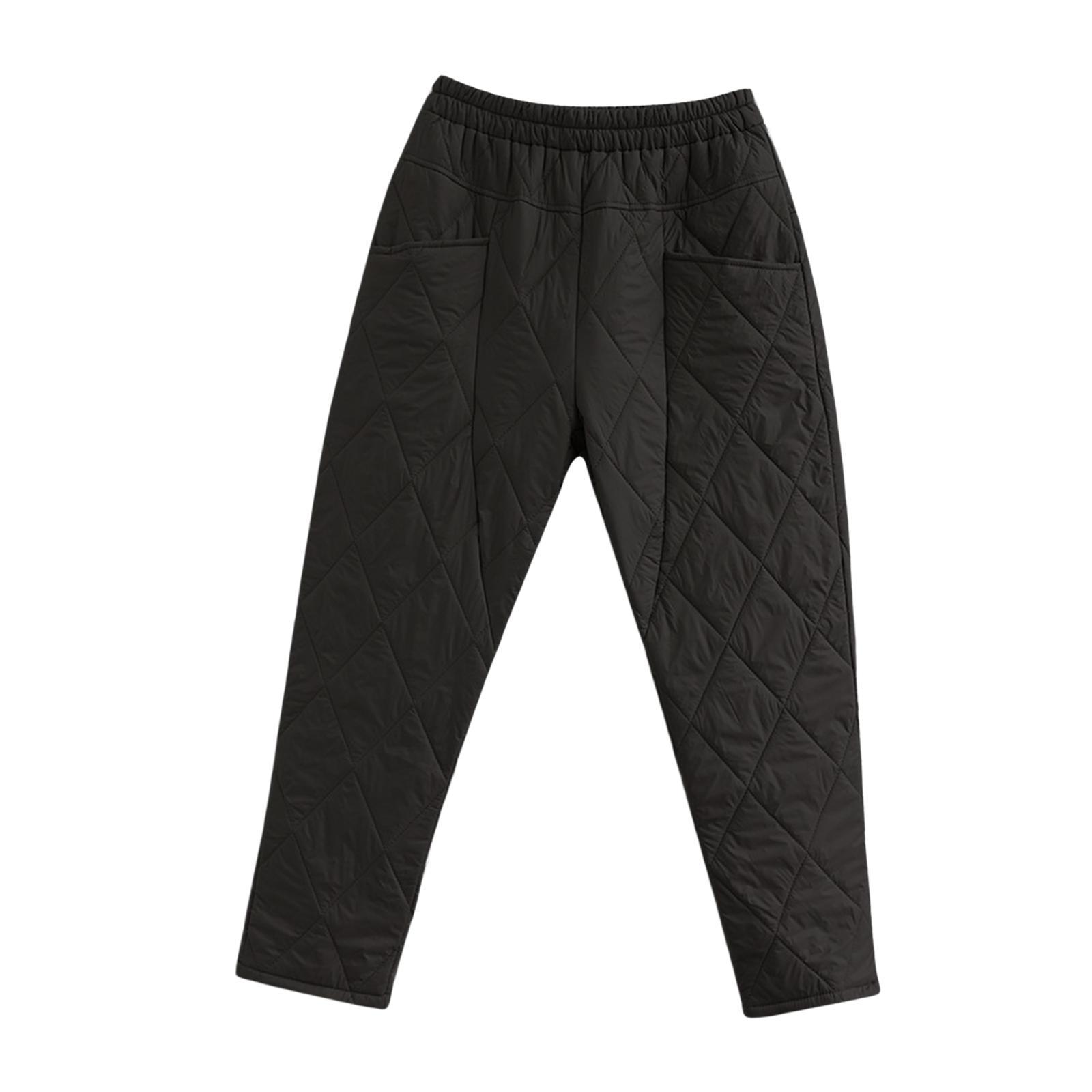 Women Winter Warm Packable Down Pants Compression Snow Windproof Thermal Pants Ski Pants Lightweight Casual for Running