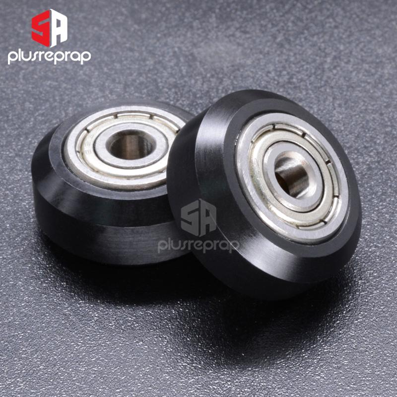 Máy in 3D Bánh xe nhựa POM MODEL BIG MODEL Bánh xe tròn thụ động bánh răng ròng rọc cho CNC OpenBuilds V-Slot